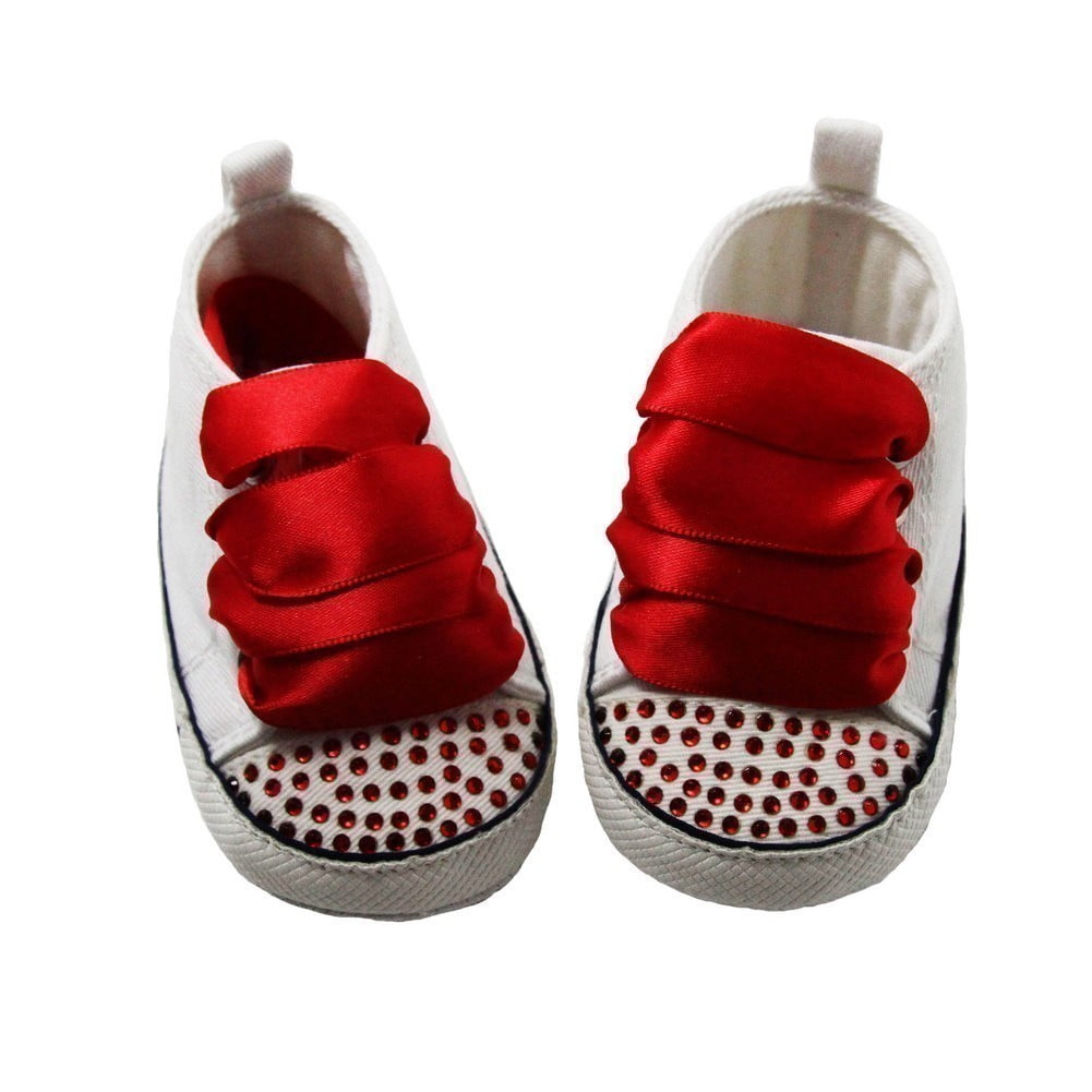 girls red tennis shoes