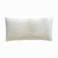 thumbnail image 1 of Almohada Jumbo Suave y Cómoda - Blanca con Plateado Memory Foam Almohada jumbo Dreambox, 1 of 7