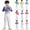 Blue, variant on Boys Dress Outfit Sequined Two Piece Set Of Student Choir Recitation And Dance Performance For Kids Size 3T-17, White