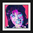 thumbnail image 2 of Stephen Chambers 26x26 Black Ornate Wood Framed With Double Matting Wall Art Titled - Lily Tomlin, 2 of 6