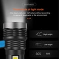 thumbnail image 3 of Mistaha Rechargeable strong light long-range flashlight home outdoor strong light flashlight with side light dual, 3 of 8