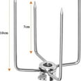 thumbnail image 4 of Pince à Viande en Acier Inoxydable pour Rôtissoire Barbecue 2 Pcs, 4 of 11
