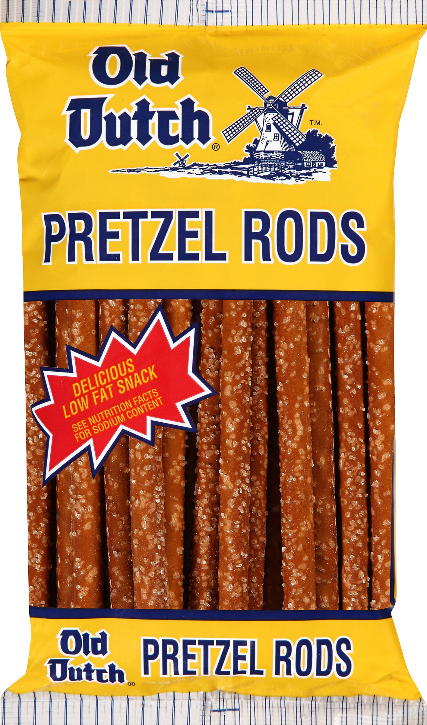 Old Dutch Pretzel Rods, 12 oz Bag