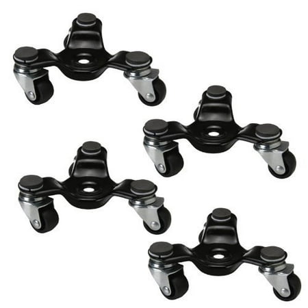 4 Pack 3 Wheel Mover's Dolly Moving Furniture Dolly Furniture
