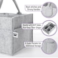 thumbnail image 3 of Organizador portátil para pañales de bebé Mr. Pen, gris, 32 x 25 x 16 cm, 3 of 7