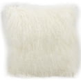 thumbnail image 5 of Couture Fur Seafoam Tibetan Sheepskin Pillow, 5 of 6