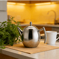 thumbnail image 7 of CURYMAY 2026 New Oval Short Mouth Coffee Maker Pot with Filter Durable Stainless Steel Moka Espresso Coffee Stovetop Tool Percolator Easy Operation Latte Machine Office Home Appliances, 7 of 7