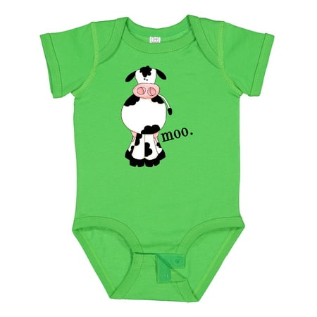 

Inktastic Cow-moo. Gift Baby Boy or Baby Girl Bodysuit