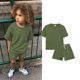 thumbnail image 1 of Chándal de 2 piezas para niños, conjuntos de ropa deportiva para bebés, conjuntos de ropa, camiseta, pantalones cortos, conjunto de verano para niñas pequeñas, 1 of 4