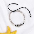thumbnail image 3 of 2 piezas dos en uno Bohend pulsera en capas vintage brazalete de cuentas de estrella de mar de plata tobilleras multicapa ajustables pulseras cadenas para pies de playa accesorios de joyería ER, 3 of 5