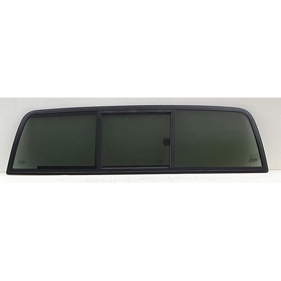 With Gasket Rear Sliding Window Glass Back Slider Complete Set Compatible with Toyota Tacoma Pickup 1995-2004 Models