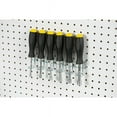 thumbnail image 4 of Hyper Tough Multi-Tool And Screwdriver Organizer Holder for a Pegboard, Zinc Plated Steel, 6 Slots, 4 of 8