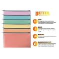 thumbnail image 3 of Better Office Products - Bag - leatherette - pastel assorted (pack of 6), 3 of 6