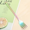 thumbnail image 4 of Stainless Steel Western Food Serving Forks Creative Colorful Dinner Forks Premium Tableware for Home Kitchen, 4 of 8
