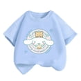 thumbnail image 6 of Kawaii Sanrioed Cinnamoroll Kids T Shirt Kids Boys Girls Summer Cartoon Tops Short Sleeve Clothes Shirts Children\'s Clothing, 6 of 10