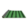 thumbnail image 2 of Ahgly Company Indoor Square Abstract Emerald Green Modern Area Rugs, 5' Square, 2 of 4
