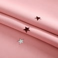 thumbnail image 7 of Psoiuetr Blackout Gradient Ombre Curtains for Kids Girls Bedroom Living Room Decor Rainbow Double Layers Star Cut Out Stripe Pink Grommet Window Curtains,52"x84",1 Panel, 7 of 7
