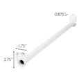 thumbnail image 3 of Steel Adjustable Closet Rod, White, 48 in. to 72 in., 3 of 12