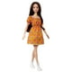 thumbnail image 2 of Muñeca Barbie Fashionista Vestido Naranja, 2 of 3