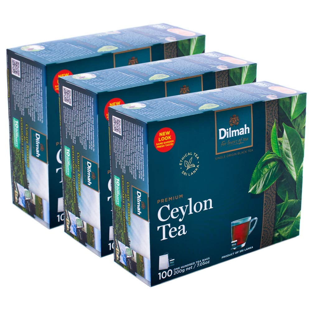 Dilmah Premium 100 Tea Bags (3 Pack)