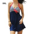 thumbnail image 3 of Sonducket Vestido de baño, traje de baño, traje de mujer, mano de obra fina, accesorios transpirables para niñas, lencería erótica de LICRA Vestidos Rojo blanco azul XXL, 3 of 6