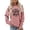 Z1-Pink, variant on Tiger Sweatshirt Women Vintage Tiger Print Shirt Funny Bengals Fall Casual Long Sleeve Crewneck Pullover Tops