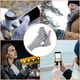 thumbnail image 4 of Jumpingount 1 par de guantes de invierno para mujer, accesorio de ropa para cubrir los dedos que mantiene el calor, con un color simple para usar al aire guantes y mitones Gris Jumpingount AP008939-04B, 4 of 6