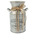 thumbnail image 1 of Vintage Metal Flower Bucket Planter Rustic Flower Jug Plant Flower Container, 1 of 8