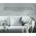 thumbnail image 5 of A1HC Hypoallergenic Down Alternative Pillow Inserts, 22x22 in, Square, Pack of 2, White, 5 of 7