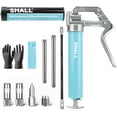thumbnail image 2 of Uxcell M8 X 1mm Grease Fittings - 10Pcs Nickel-Plated Iron 90 Degree Hydraulic Fitting Accessories 2 of 11