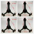 thumbnail image 4 of Folding Rack Tabletop Plate Plastic Card Medal Display Stand Tabletop Plate Plastic Holder Decorative Bowl Home Storage Shelf Stand, 4 of 9