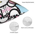 thumbnail image 3 of Hello Kitty Pillow Cover, Square Throw Pillow Cases For Couch Sofa Bed Living Room,Home Decorative, 22"X22", 3 of 9
