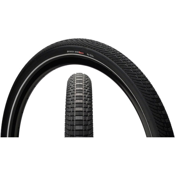 Kenda Kwick Nine Tire - 29 x 2, Clincher, Wire, Black/Reflective, 60tpi, KS