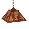 thumbnail image 5 of Meyda 226614 16 in. Square Tall Pines Pendant, 5 of 7