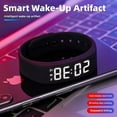 thumbnail image 2 of Vibrating Alarm Clock Watch, Shock Watch Alarm Clock, 2025 New Silent Vibration Wake up Wristband, Multifuncational Snooze-Free Smart Watchs for Women and Men, Deep Sleepers, 2 of 7