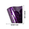 thumbnail image 4 of DPTALR Forged Gloss Carbon Fiber Vinyl Wrap Roll Release Sticker Sheet Film DIY Decal Car Auto Vehicle Morotcycle Self Adhesive, 4 of 7