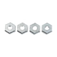 thumbnail image 1 of 4 partes rc -hex -hubs -adapter -radertrieben -hub -hub -hub -dapter reemplazar accesorios RC modificados de bricolaje para 16102 16103 1:16 RC escala, 1 of 9
