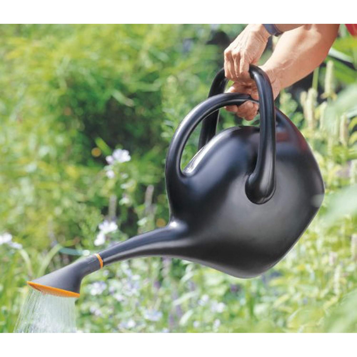 RWYP Easy Pour Watering Can, 2.6 Gallon, Black (20-47287CP)