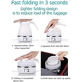thumbnail image 2 of Electric Kettle Travel With 0.6L Dual Voltage Collapsible-110-220v, 2 of 5