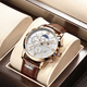 thumbnail image 3 of Reloj Pulsera Lige Analógico Impermeable De Cuarzo P/hombre Blanco Malubero Malu1447, 3 of 3