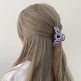 thumbnail image 5 of Large Hair Clip for Women - Durable Plastic Hair Claw with Strong Grip, Sweet & Attractive Design for Parties, Proms, Festivals, Cosplay - 10.5cm Hair Accessory for All Hair Types, 5 of 5