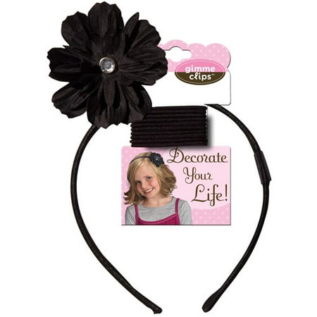 Gimme Clips, Black Headband With Deattac