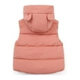 thumbnail image 3 of Hicidod Baby Winter Jackets Cute Bear Ears Warm Coats Lightweight Fashion Solid Color Windproof Thicked Vest Outerwear, 3 of 7