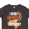 thumbnail image 4 of Inktastic I Wear Orange for My Mommy Multiple Sclerosis Awareness Boys or Girls Toddler T-Shirt, 4 of 5