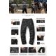 thumbnail image 5 of Pantalones tácticos CQR Flex Ripstop resistentes al agua, color negro, 36 W x 30 L, 5 of 9