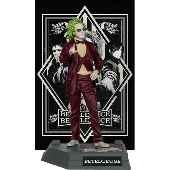 Movie Maniacs Beetlejuice 2024 6 Inch Static Figure Posed - Beetlejuice