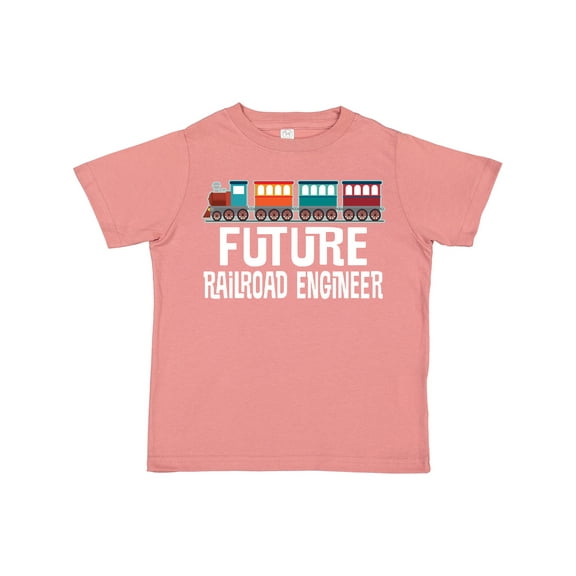 Inktastic Future Railroad Engineer Train Boys or Girls Toddler T-Shirt