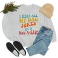 thumbnail image 1 of FamilyLoveShop LLC I Keep All My Dad Jokes In A Dad- A- Base, Funny Dad Shirt, Dad Jokes Shirt, Gift to Father, Father's Day Shirt, Dad Jokes Shirt, Groovy, 1 of 9