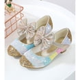 thumbnail image 4 of Girls Kid Cosplay Dress Wedding Party Shoes Glitter Sequins high Heel Mary Jane Princess Shoes, 4 of 5
