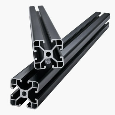KFFKFF Set of 4, 39.4 in (1000mm) T Slot 4040 Aluminum Extrusion Profile, Conforming to European Standards, Anodized Linear Rail, Robust Extruded Aluminum Rail for 3D Printer, CNC Machine DIY